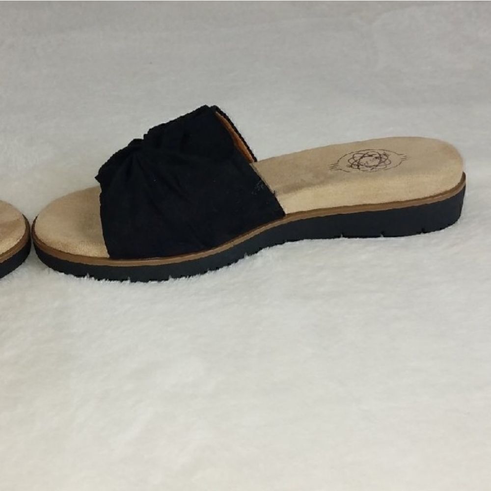 Hocus Pocus Black Kylee Slip On Sandals - Picture 8 of 10